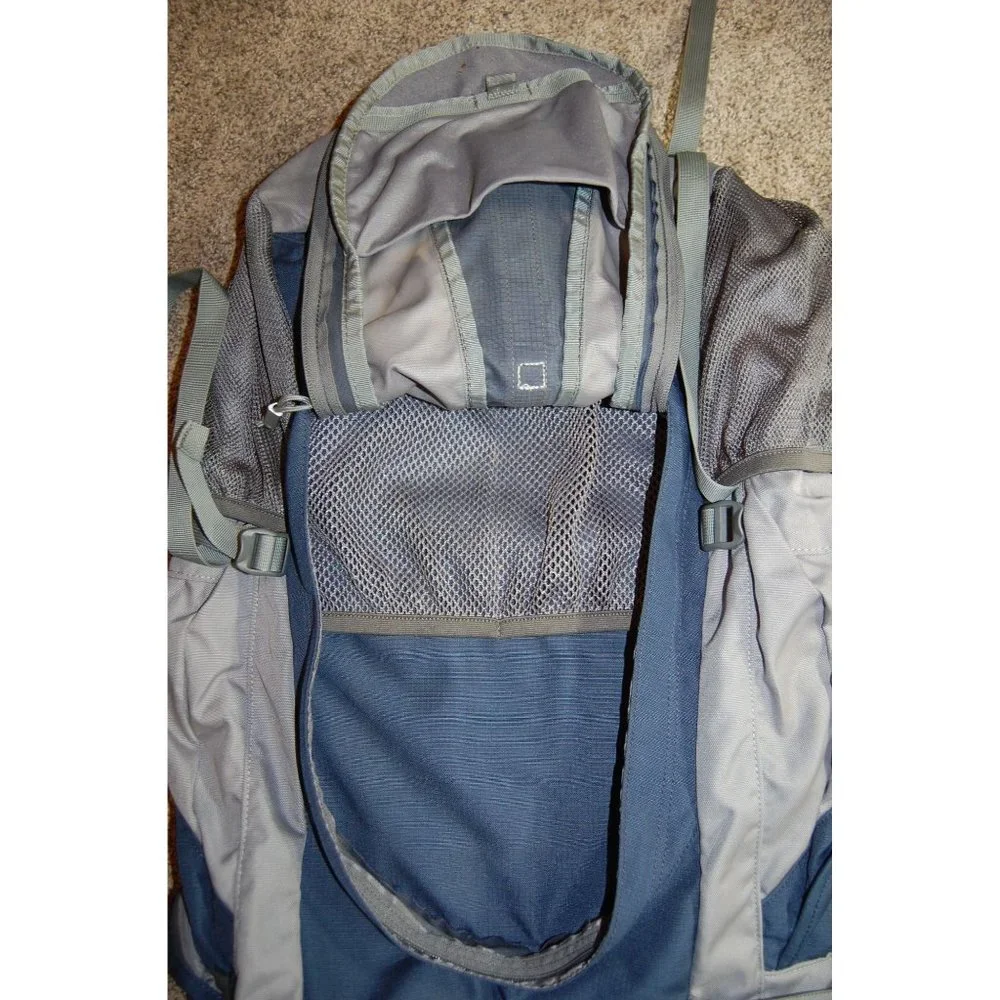 Kelty Moraine 3600 Hiking Internal Frame Backpack Gray Blue Excellent Condition